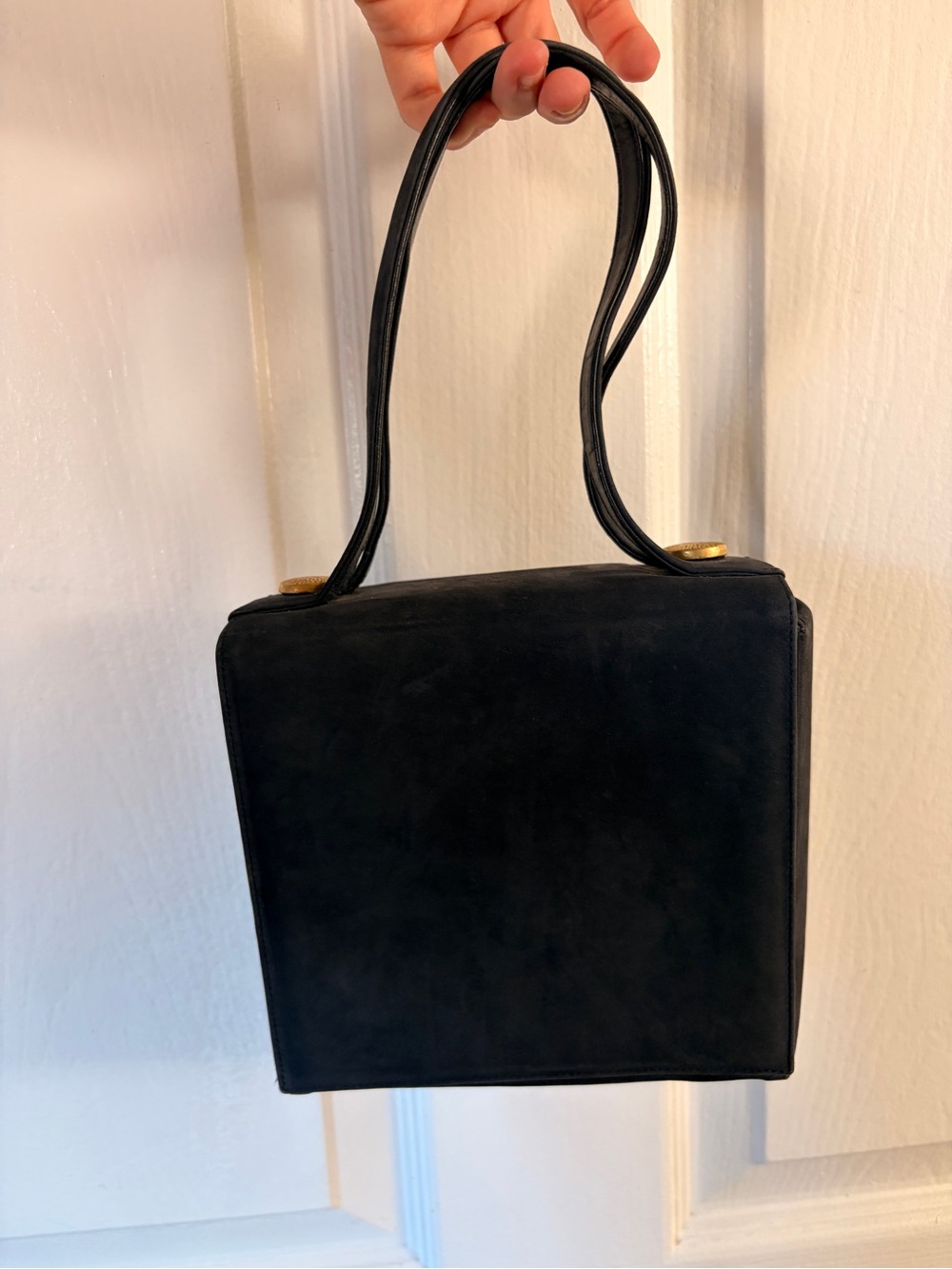 Charels Dourdan blue square purse - Women